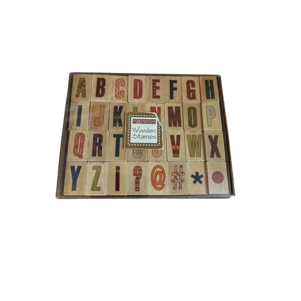 Portafolia Wooden Stamps